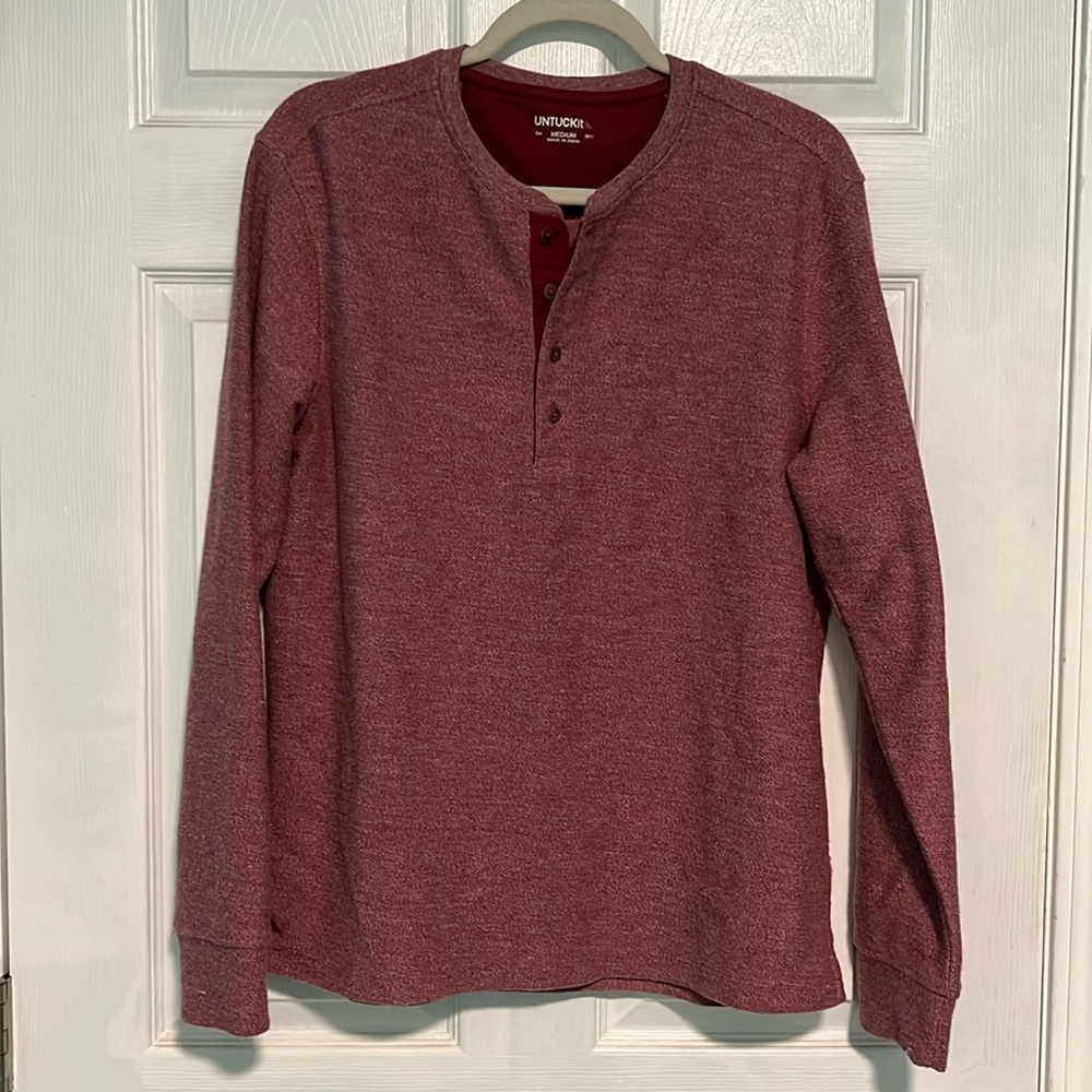Untuckit Half Button Up Pullover - image 1